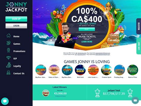Jonny Jackpot Online Casino .